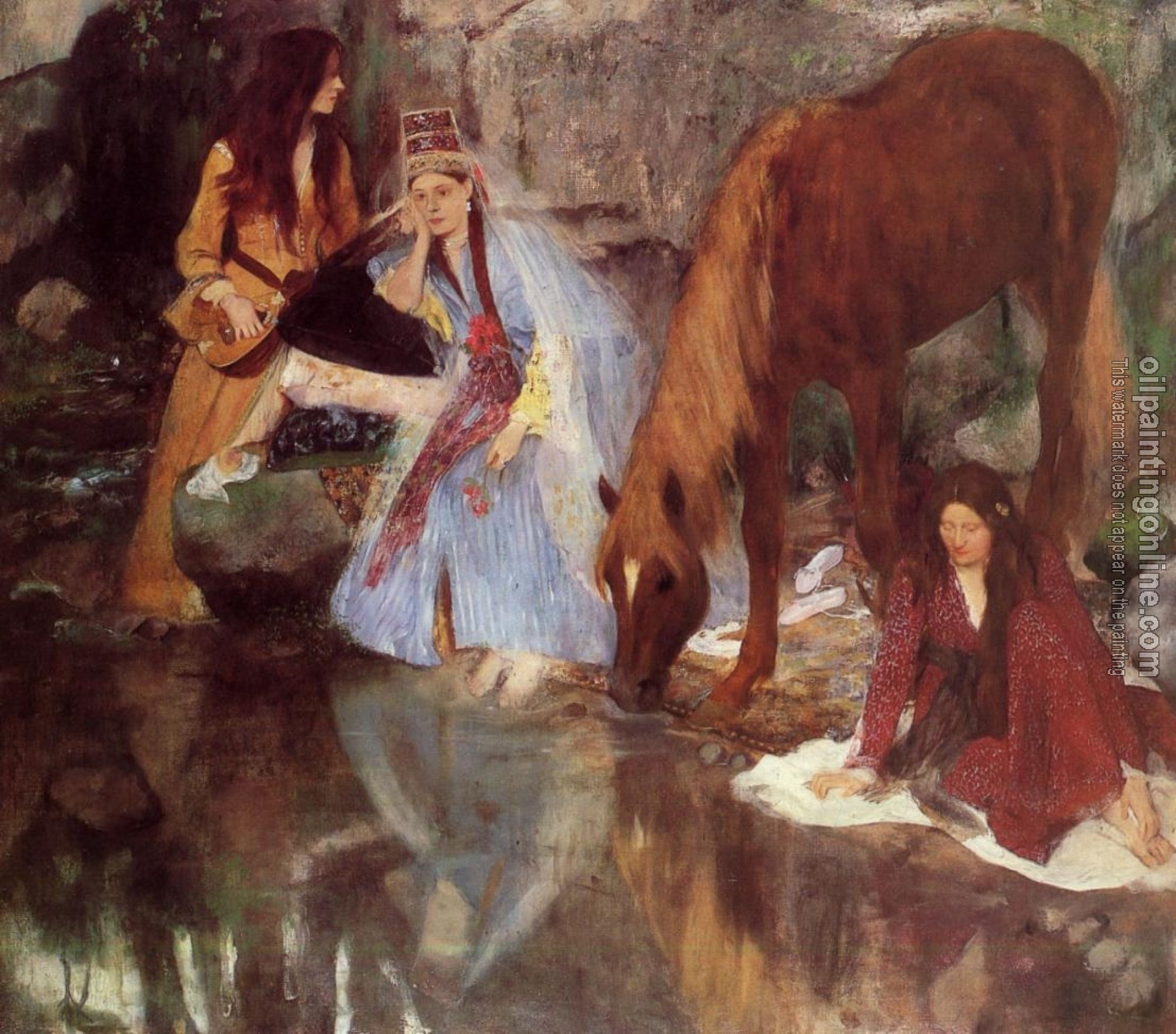 Degas, Edgar - Mademoiselle Fiocre in the Ballet La Source